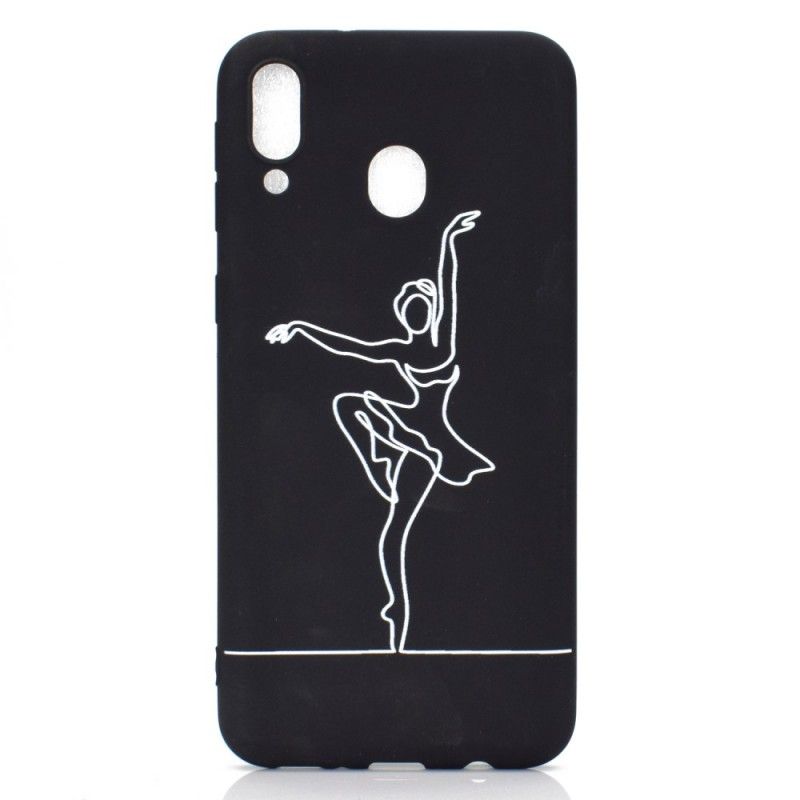 Hoesje voor Samsung Galaxy A40 Kunstballerina