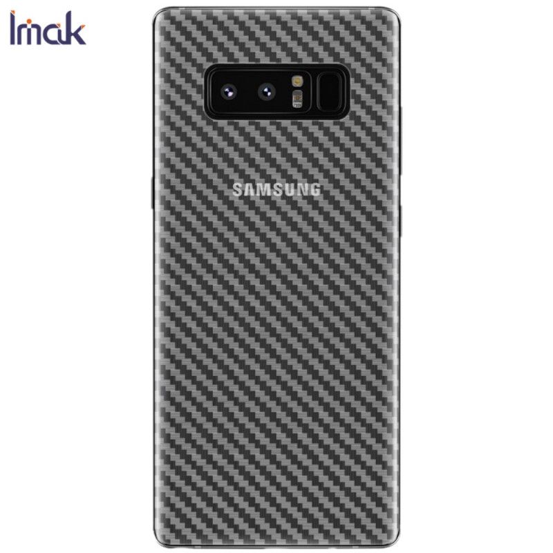 Achterbeschermfolie Samsung Galaxy Note 8 Carbon Imak Stijl