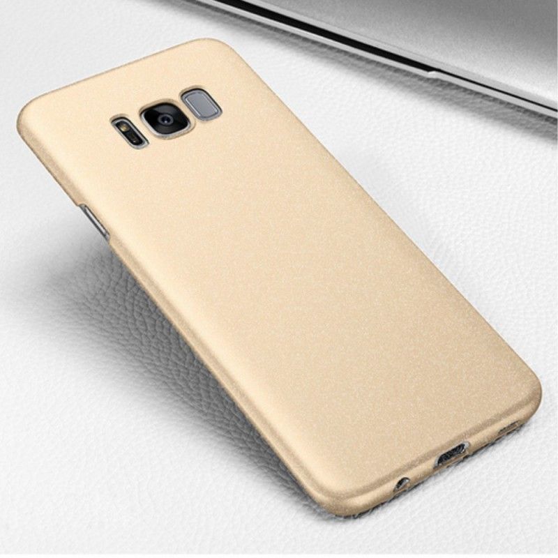Hoesje Samsung Galaxy Note 8 Goud Bruin Gezandstraald Effect