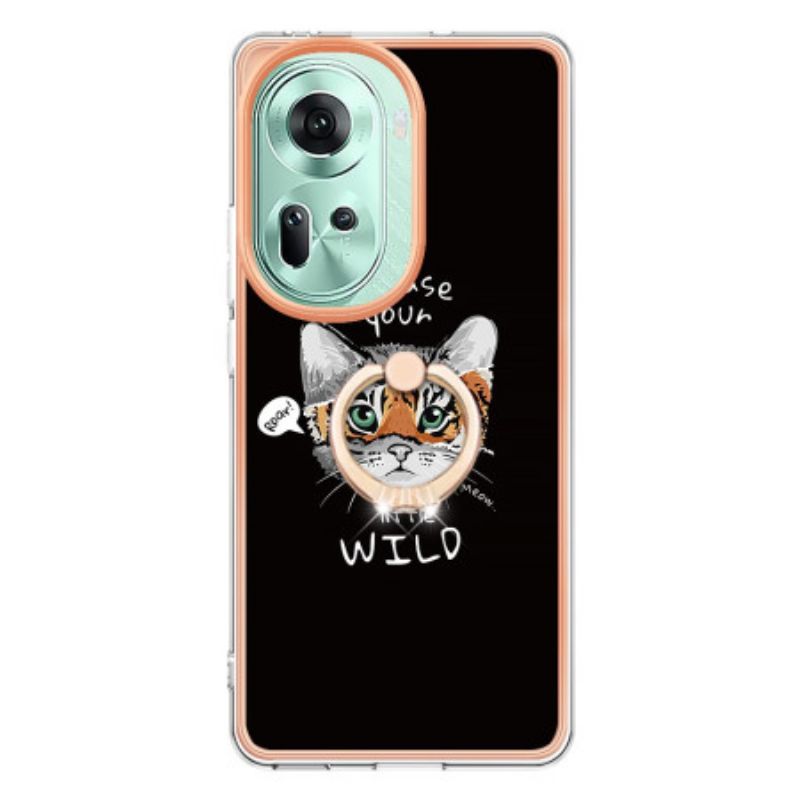 Hoesje Oppo Reno 11 5g Kat En Tijger