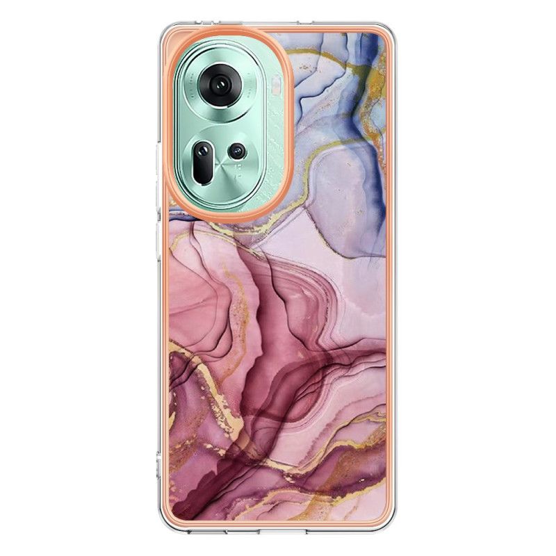 Hoesje Oppo Reno 11 5g Marmeren Stijl