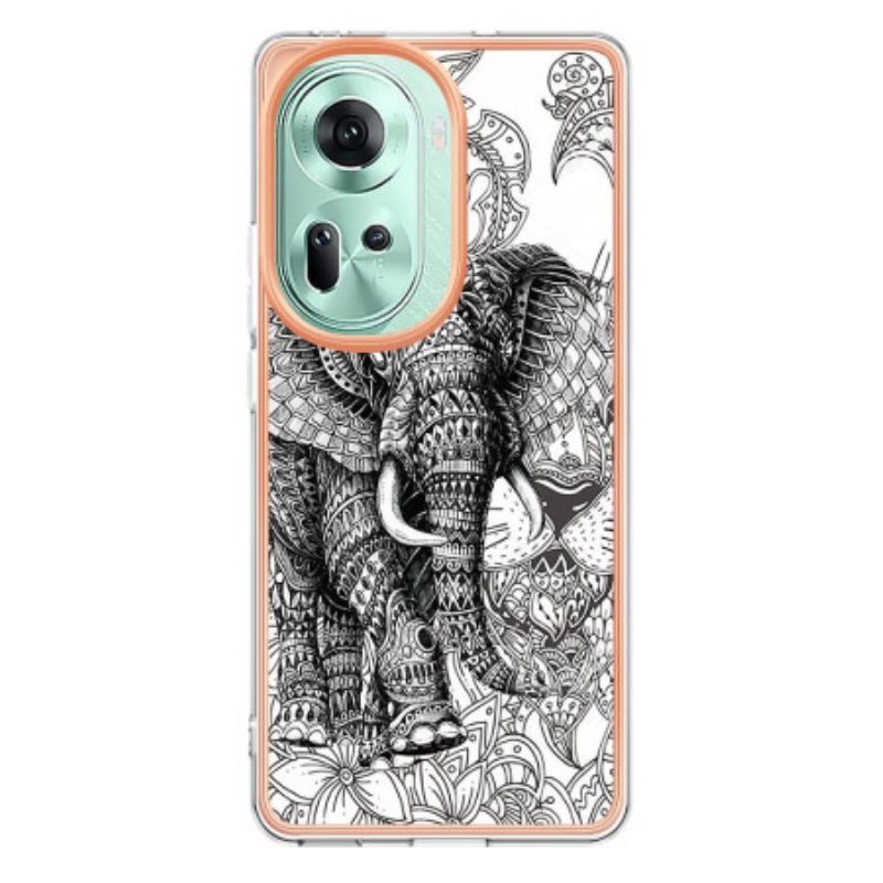 Hoesje Oppo Reno 11 5g Olifanttotem