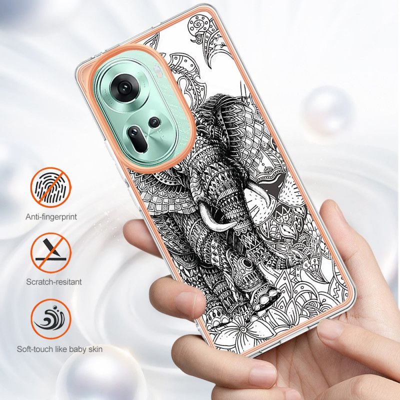 Hoesje Oppo Reno 11 5g Olifanttotem