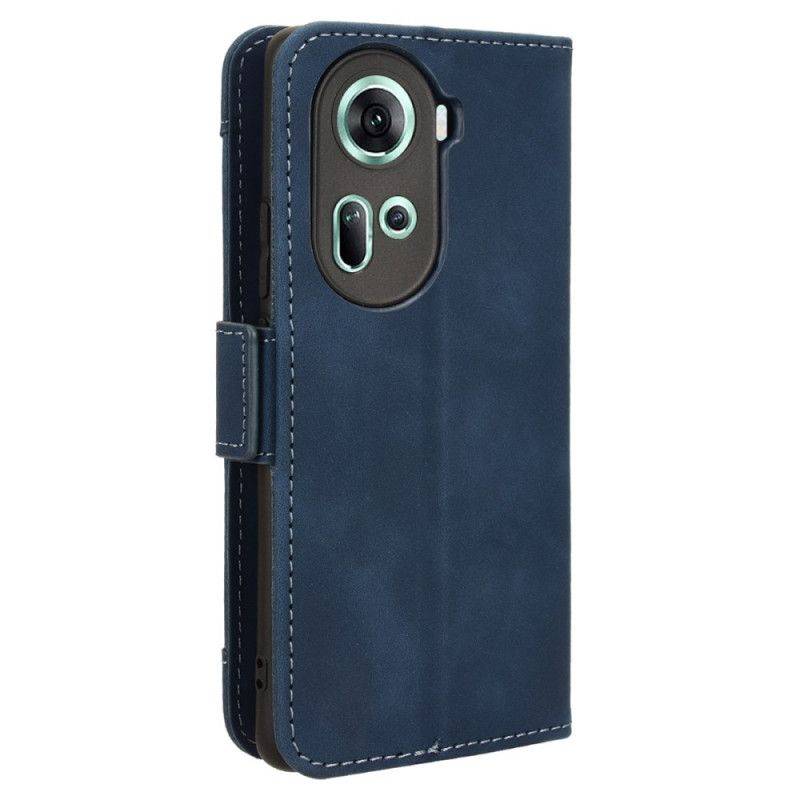 Leren Hoesje Oppo Reno 11 5g Multikaart Bescherming Hoesje