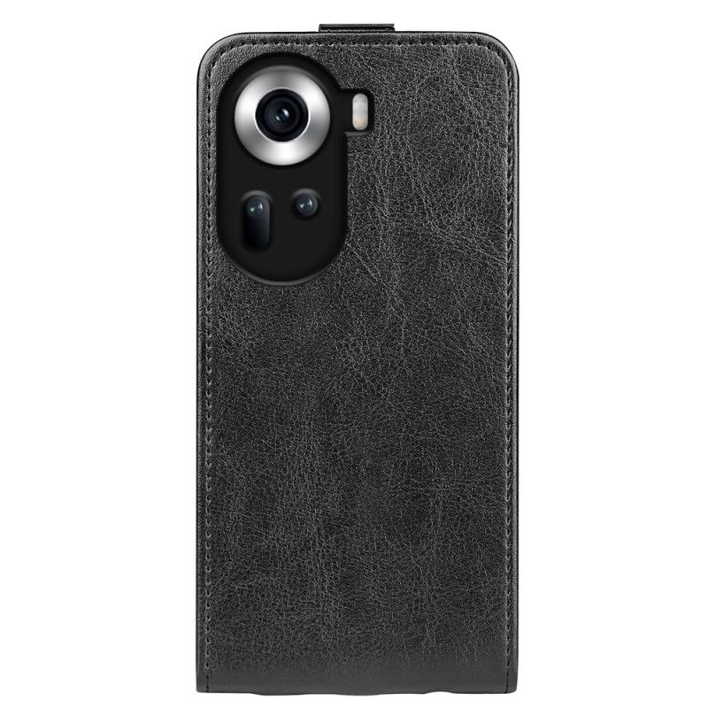 Leren Hoesje Oppo Reno 11 5g Verticale Klep Bescherming Hoesje