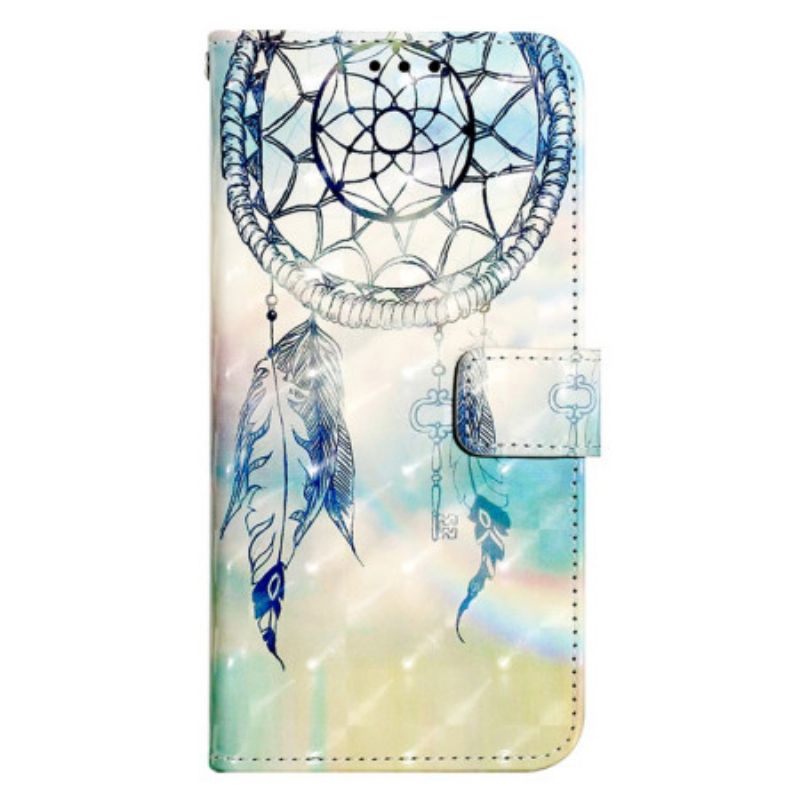 Leren Hoesje Voor Oppo Reno 11 5g Aquarel Dromenvanger