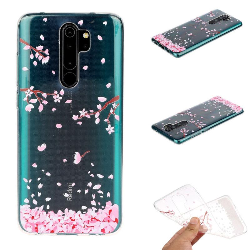 Hoesje voor Xiaomi Redmi Note 8 Pro Bloemblaadjes In Waanzin