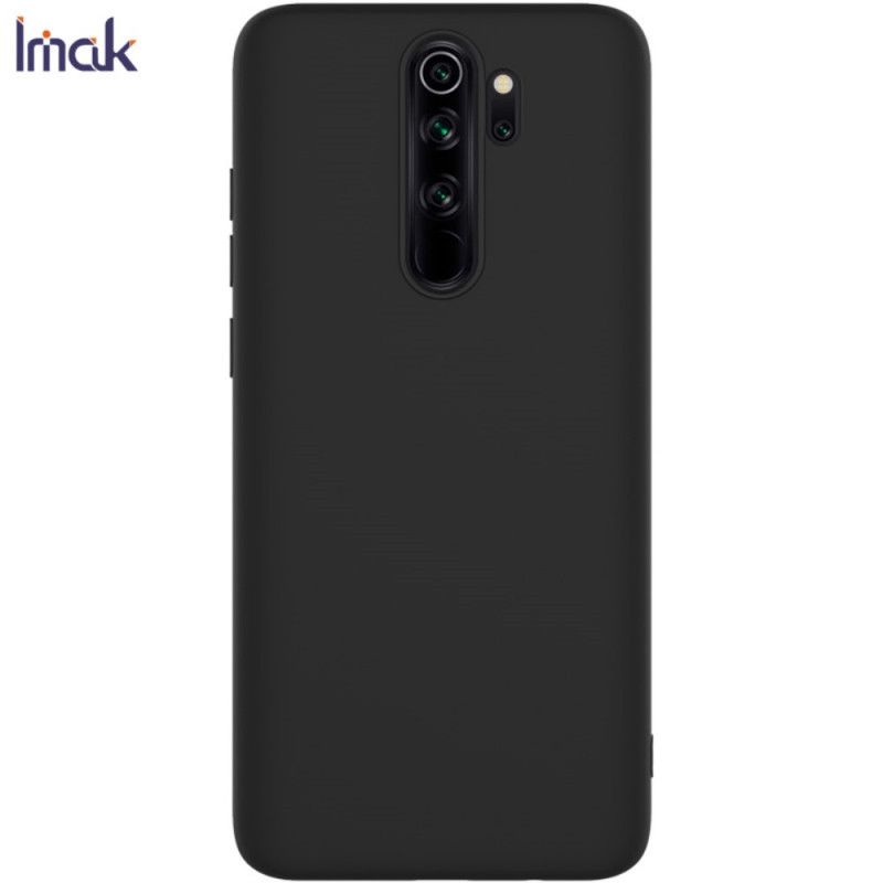 Hoesje voor Xiaomi Redmi Note 8 Pro Donkerblauw Zwart Frosted Imak