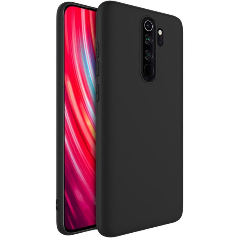 Hoesje voor Xiaomi Redmi Note 8 Pro Donkerblauw Zwart Frosted Imak