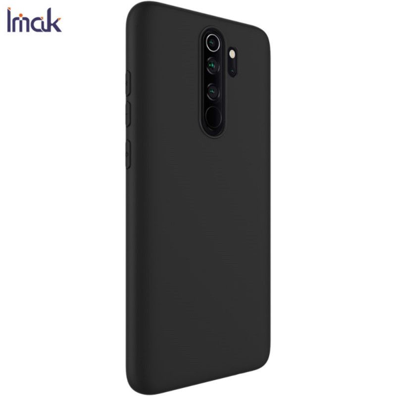 Hoesje voor Xiaomi Redmi Note 8 Pro Donkerblauw Zwart Frosted Imak