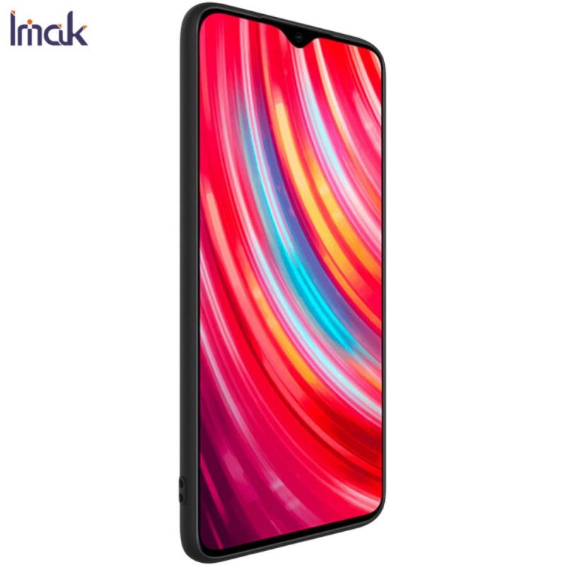 Hoesje voor Xiaomi Redmi Note 8 Pro Donkerblauw Zwart Frosted Imak