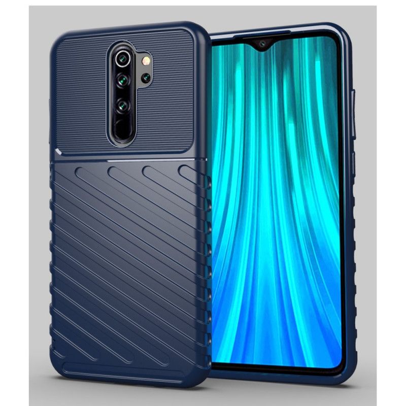 Hoesje voor Xiaomi Redmi Note 8 Pro Groen Zwart Donderreeks