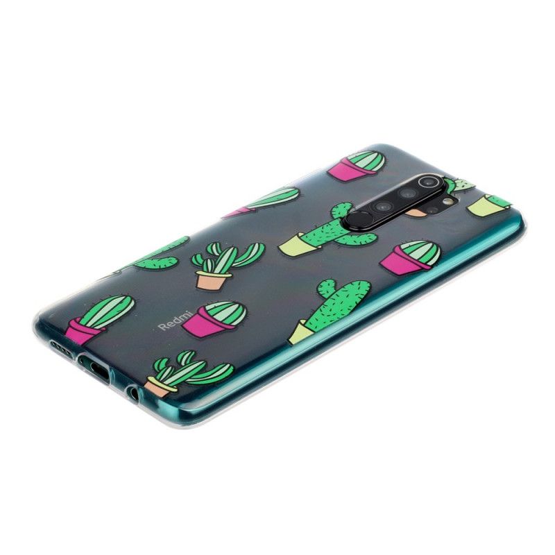 Hoesje Xiaomi Redmi Note 8 Pro Meerdere Cactussen