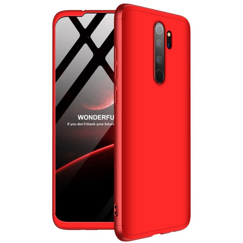 Hoesje Xiaomi Redmi Note 8 Pro Rood Zwart Gkk Afneembaar