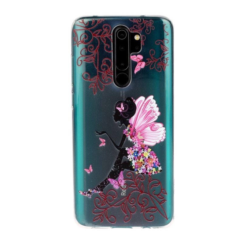 Hoesje Xiaomi Redmi Note 8 Pro Telefoonhoesje Bloemenfee