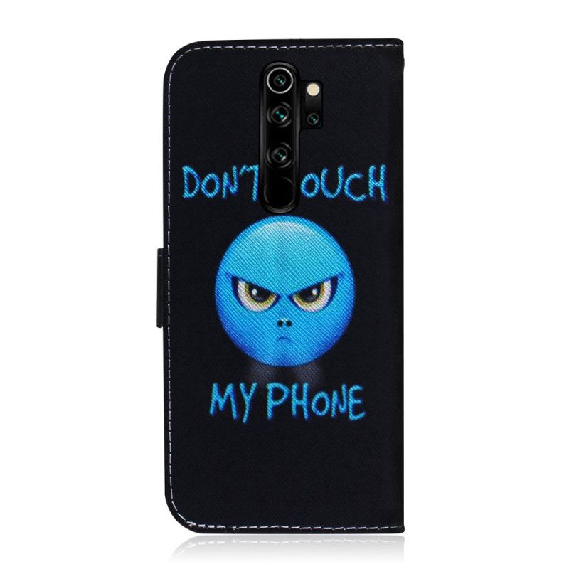 Leren Hoesje voor Xiaomi Redmi Note 8 Pro Emoji-Telefoon