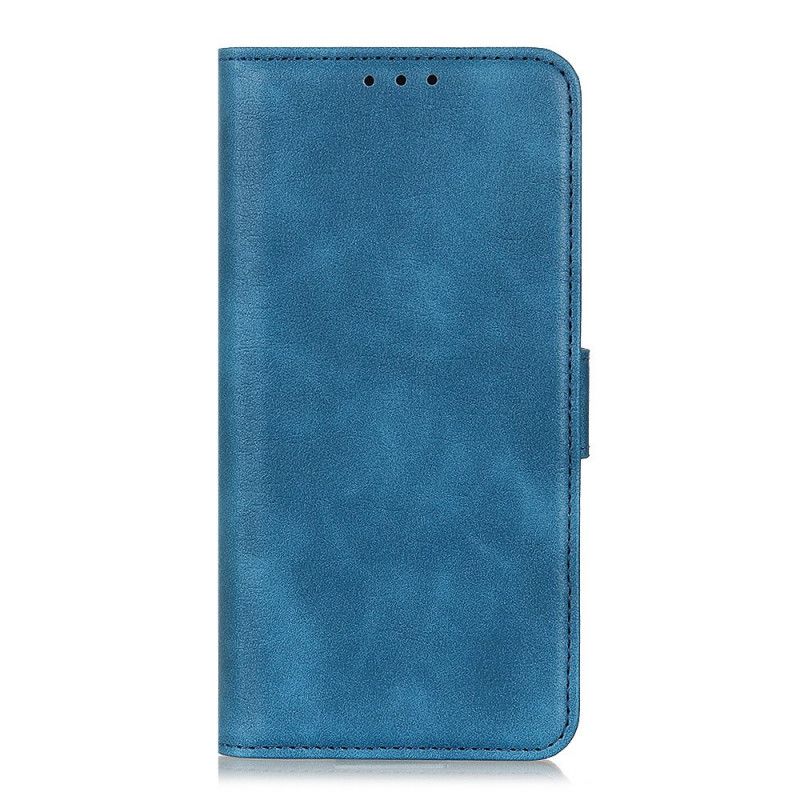 Leren Hoesje voor Xiaomi Redmi Note 8 Pro Rood Zwart Muntenleereffect