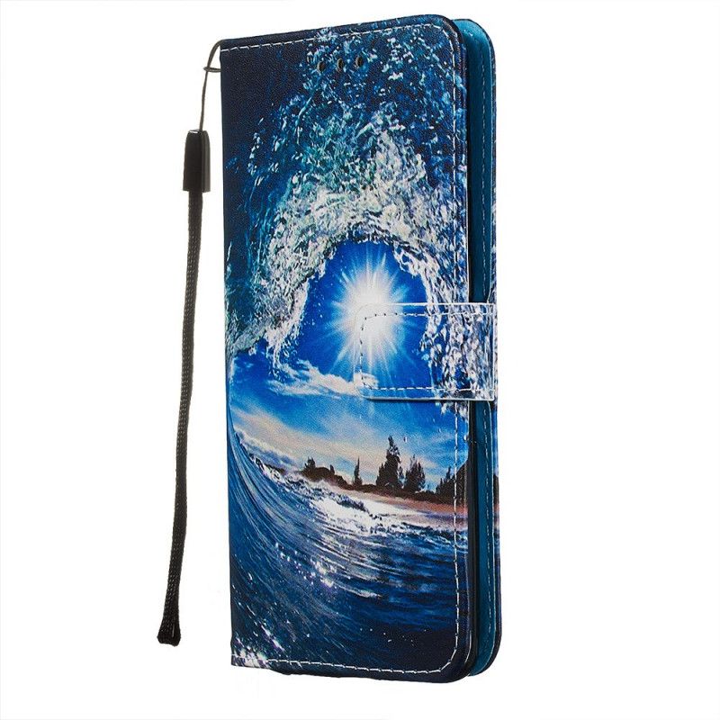 Leren Hoesje Xiaomi Redmi Note 8 Pro Hou Van De Golf