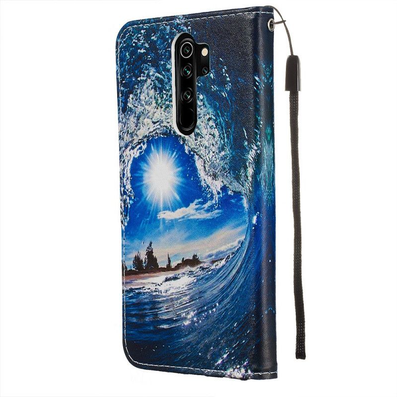 Leren Hoesje Xiaomi Redmi Note 8 Pro Hou Van De Golf