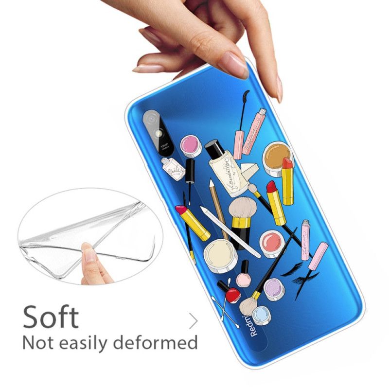 Case Hoesje Xiaomi Redmi 9A Telefoonhoesje Topmake-Up