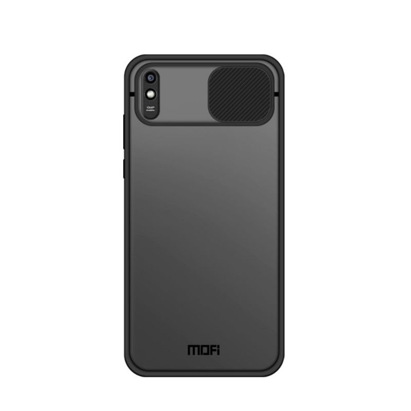 Cover Hoesje Xiaomi Redmi 9A Groen Zwart Telefoonhoesje Mofi Fotomodule Afdekking