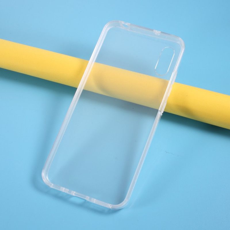 Cover Hoesje Xiaomi Redmi 9A Telefoonhoesje Transparant Voor En Achter