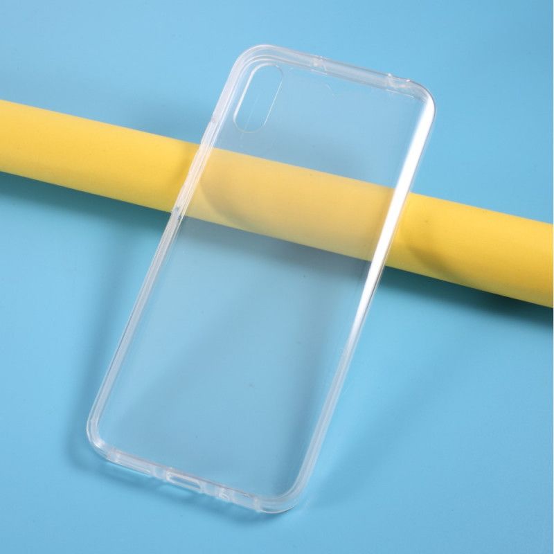 Cover Hoesje Xiaomi Redmi 9A Telefoonhoesje Transparant Voor En Achter