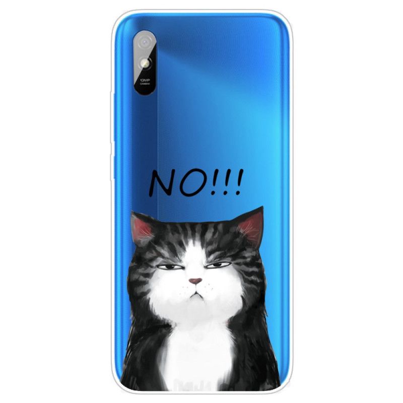 Hoesje voor Xiaomi Redmi 9A De Kat Die Nee Zegt