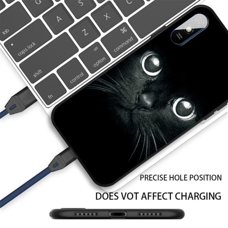 Hoesje voor Xiaomi Redmi 9A Kattenogen