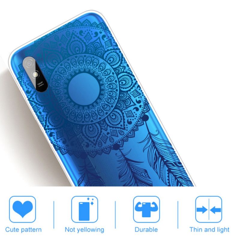 Hoesje voor Xiaomi Redmi 9A Unieke Bloemenmandala