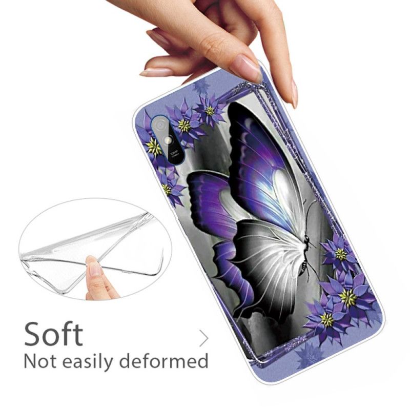 Hoesje Xiaomi Redmi 9A Koninklijke Vlinder