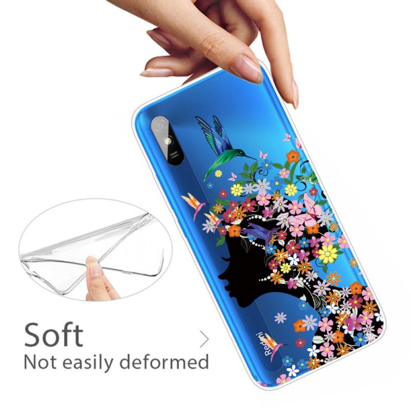 Hoesje Xiaomi Redmi 9A Mooi Bloemhoofdje