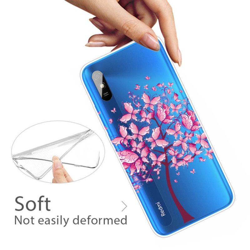 Hoesje Xiaomi Redmi 9A Roze Boomtop