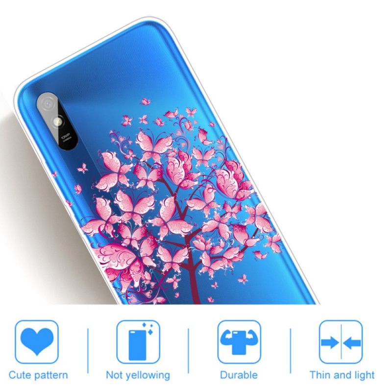 Hoesje Xiaomi Redmi 9A Roze Boomtop