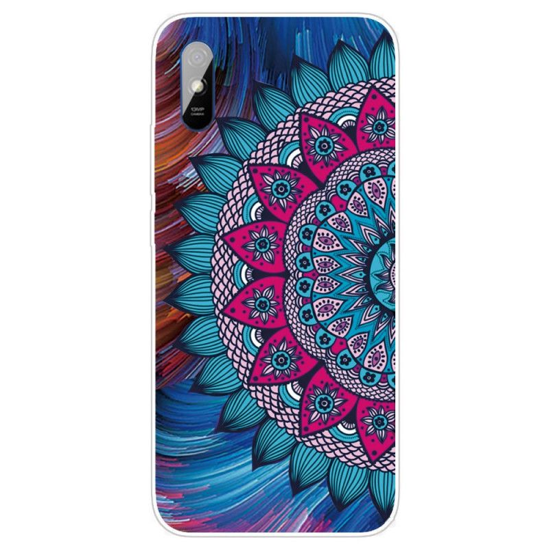 Hoesje Xiaomi Redmi 9A Telefoonhoesje Kleurrijke Mandala