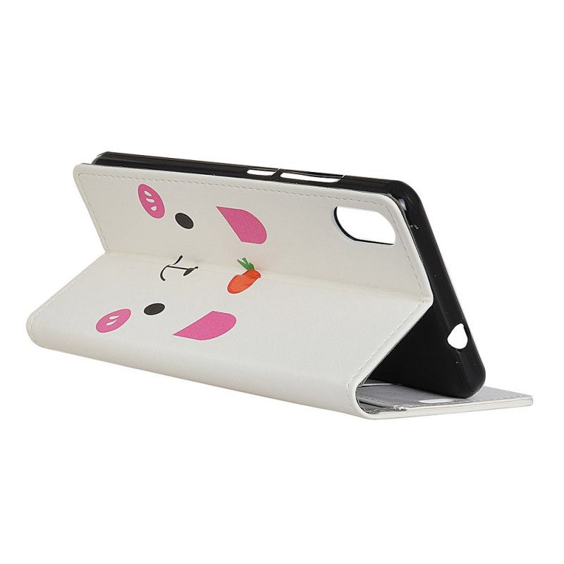 Leren Hoesje Xiaomi Redmi 9A Leuke Cartoon