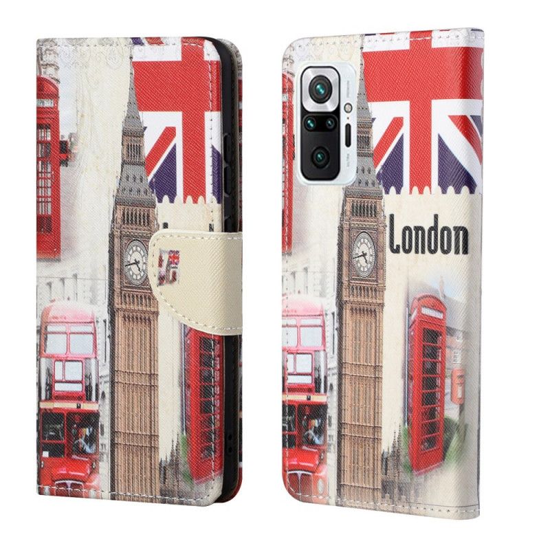 Bescherming Hoesje Xiaomi Redmi Note 10 Pro Telefoonhoesje Leven In Londen