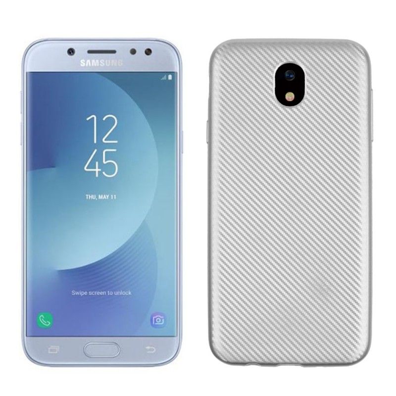 Case Hoesje Samsung Galaxy J5 2017 Goud Telefoonhoesje Premium Koolstof