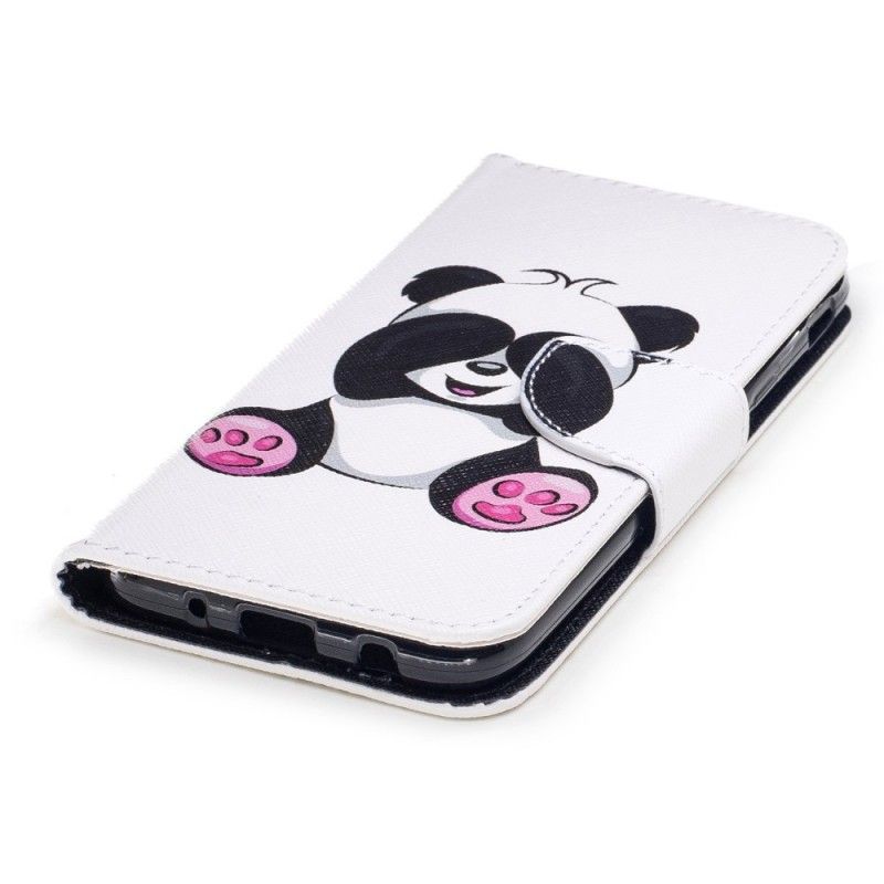 Leren Hoesje Samsung Galaxy J5 2017 Leuke Panda