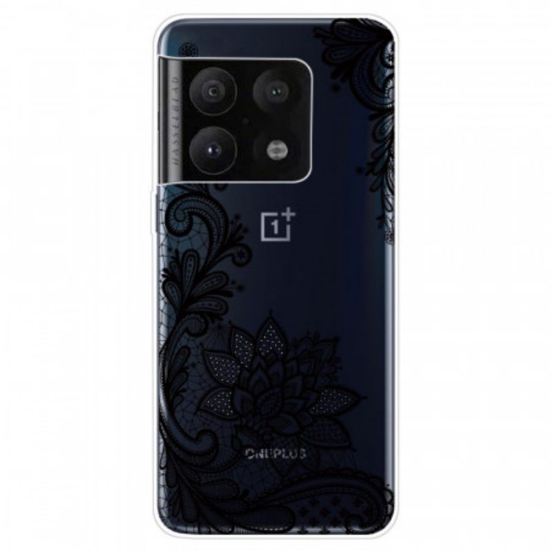 Hoesje voor OnePlus 10 Pro 5G Prachtig Kant