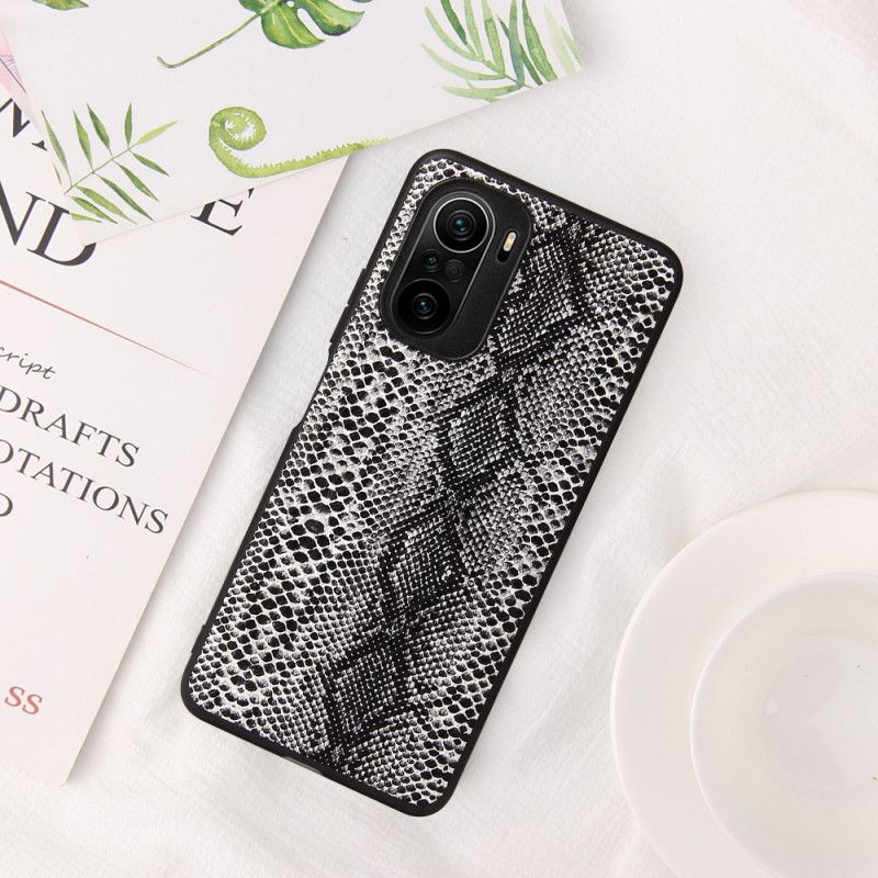 Case Hoesje Xiaomi Mi 11i 5g / Poco F3 Telefoonhoesje Slangenhuideffect