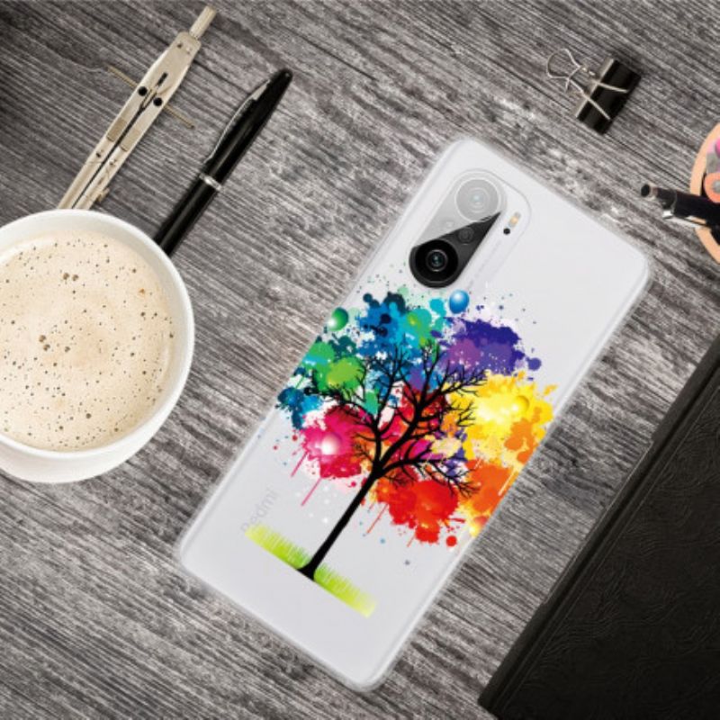 Case Hoesje Xiaomi Mi 11i 5g / Poco F3 Telefoonhoesje Transparante Aquarelboom