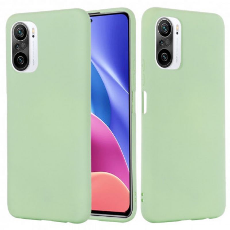 Cover Hoesje Xiaomi Mi 11i 5g / Poco F3 Telefoonhoesje Vloeibaar Siliconenontwerp