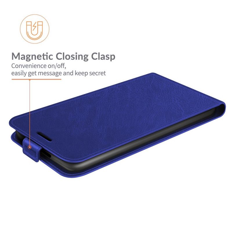 Flip Case Leren Xiaomi Mi 11i 5g / Poco F3 Verticale Klep Met Leereffect