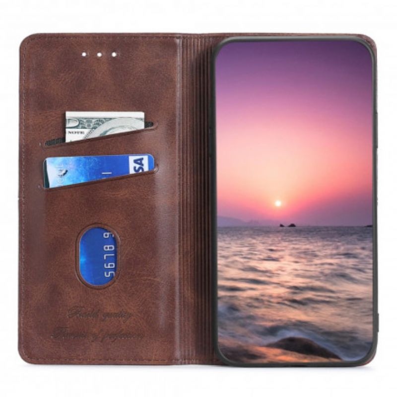 Folio-hoesje Voor Xiaomi Mi 11i 5g / Poco F3 Stijl Lederen Couture