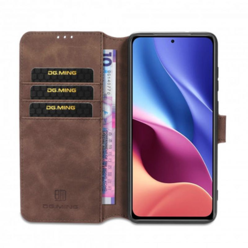 Folio-hoesje Xiaomi Mi 11i 5g / Poco F3 Dg.ming Retro