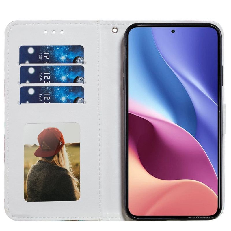 Leren Hoesje Xiaomi Mi 11i 5g / Poco F3 Intens Marmer Bescherming Hoesje