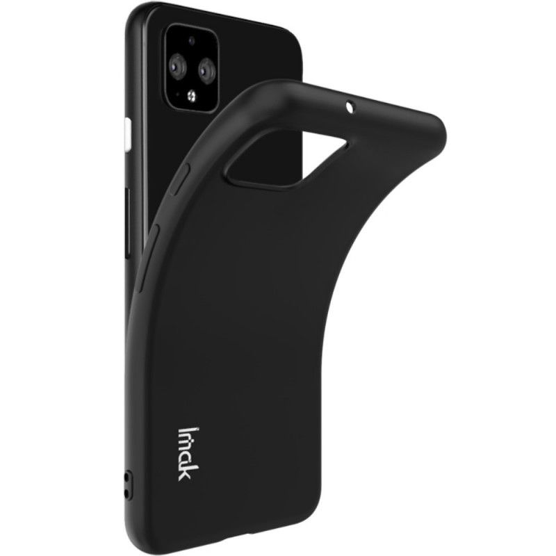 Hoesje voor Google Pixel 4 XL Donkerblauw Zwart Ring