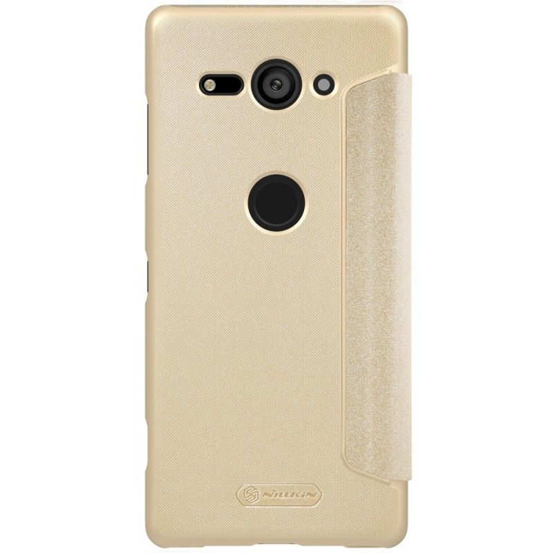 Folio-hoesje Sony Xperia XZ2 Compact Goud Nillkin