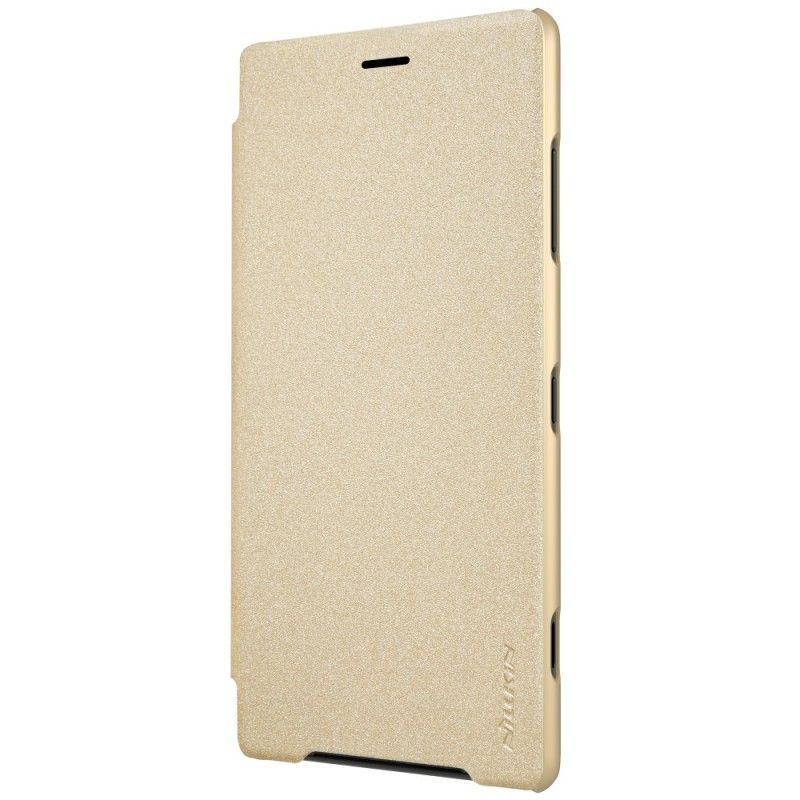 Folio-hoesje Sony Xperia XZ2 Compact Goud Nillkin